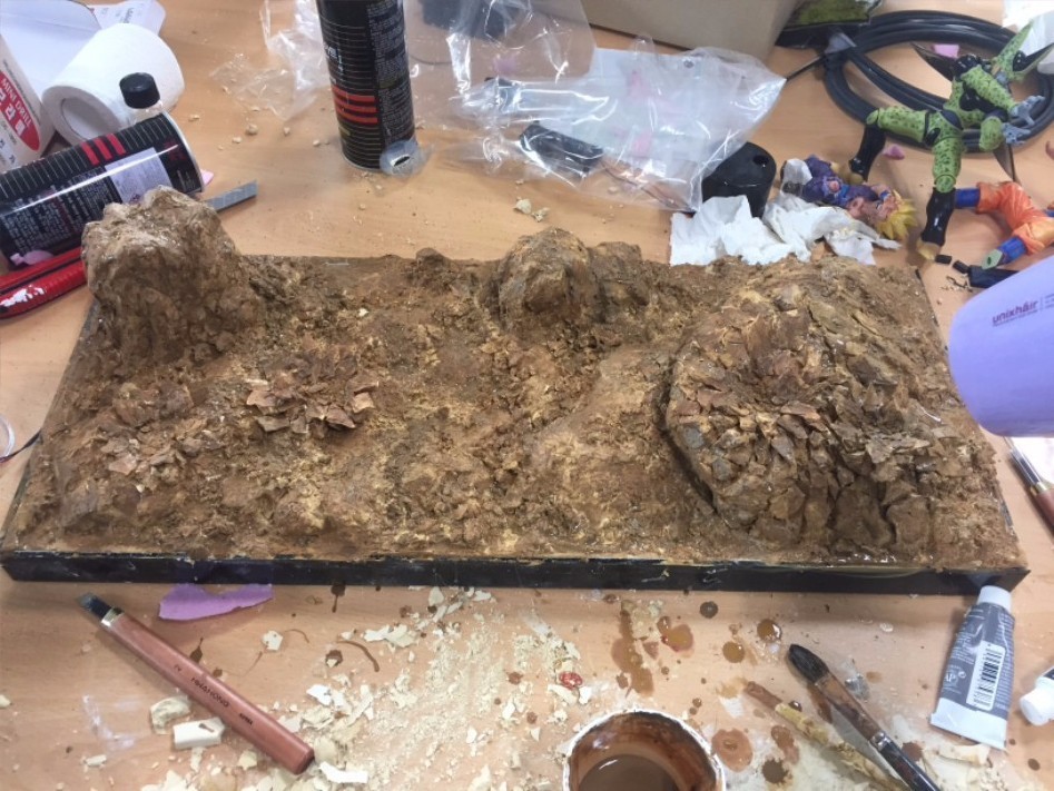 여친 빼고 다 만드는 루리웹러(드래곤볼 디오라마 제작과정).jpg | 인스티즈