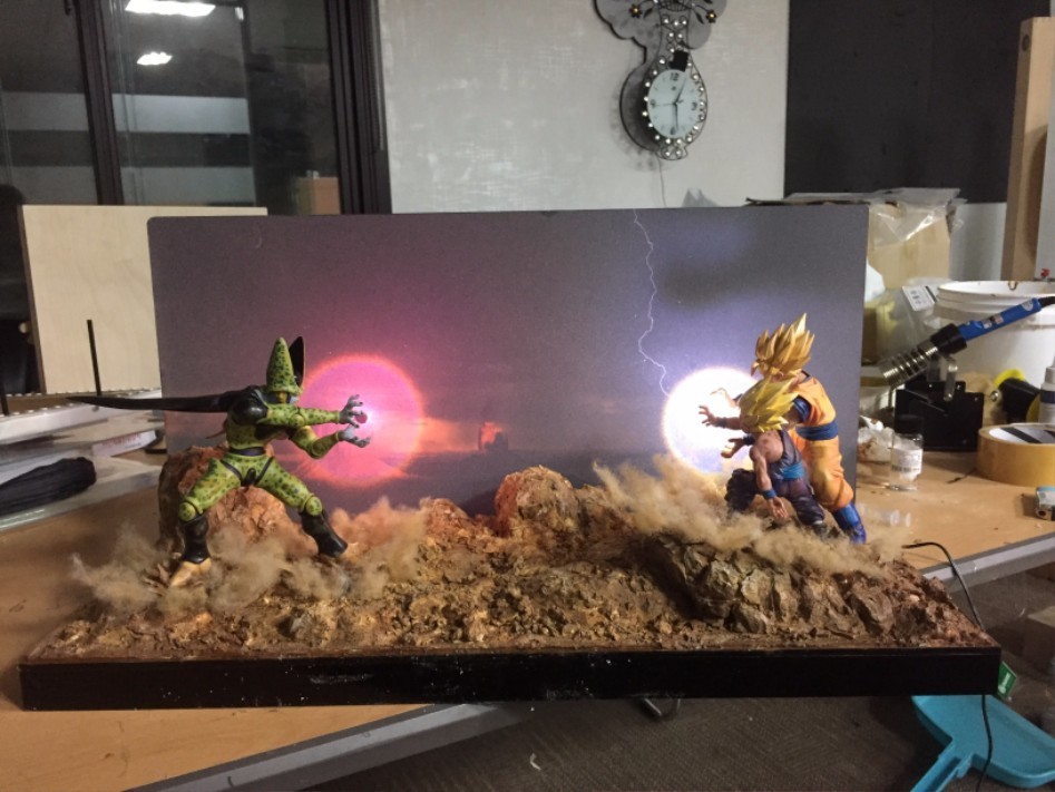 여친 빼고 다 만드는 루리웹러(드래곤볼 디오라마 제작과정).jpg | 인스티즈