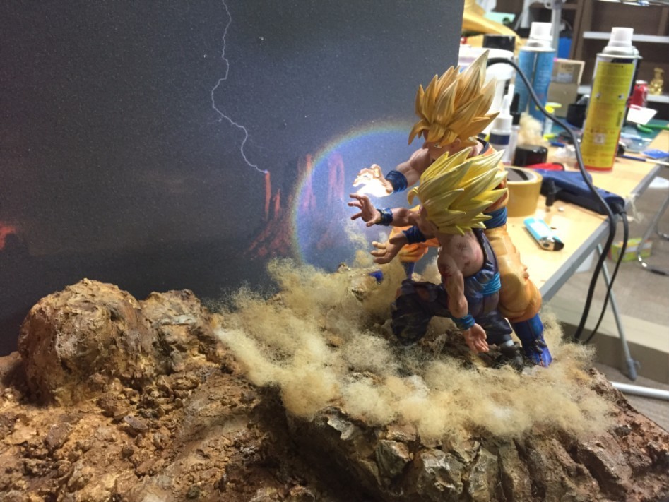 여친 빼고 다 만드는 루리웹러(드래곤볼 디오라마 제작과정).jpg | 인스티즈