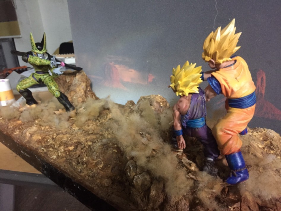 여친 빼고 다 만드는 루리웹러(드래곤볼 디오라마 제작과정).jpg | 인스티즈