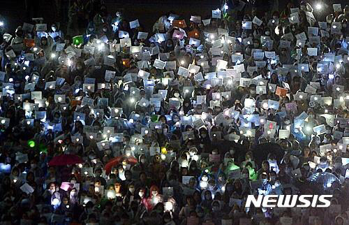 86일간의 이화여대 시위 날짜별 현장사진 모음 | 인스티즈