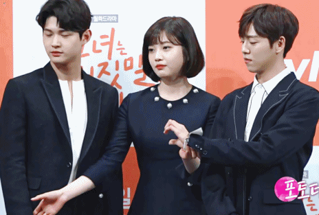 그녀는 거짓말을 너무 사랑해 제박발표회 포토타임(조이) | 인스티즈