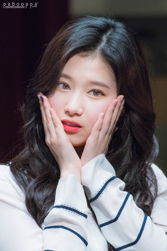 [트와이스] 천국드립 받아치는 사나.gif | 인스티즈