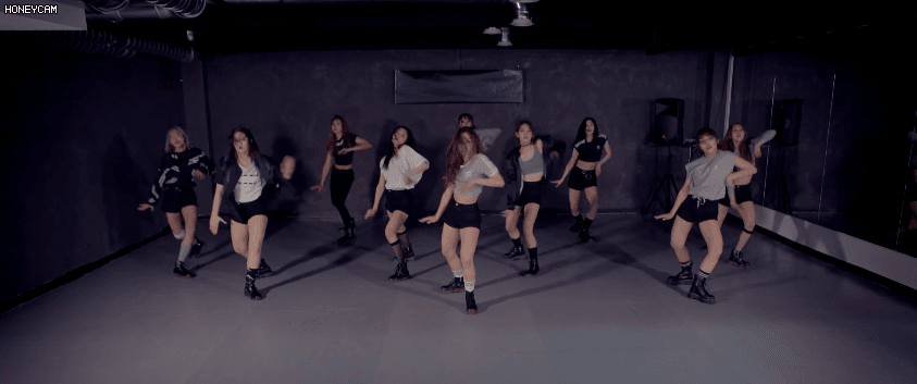 프리스틴 칼군무.gif | 인스티즈