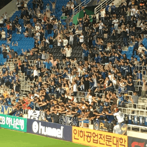 멋있는 팀과 팬들. gif | 인스티즈