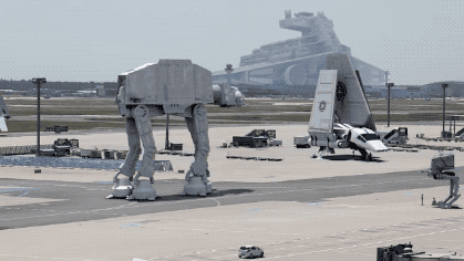 프랑크프루트에 있는 스타워즈 제국군 기지 (영상+움짤) | 인스티즈