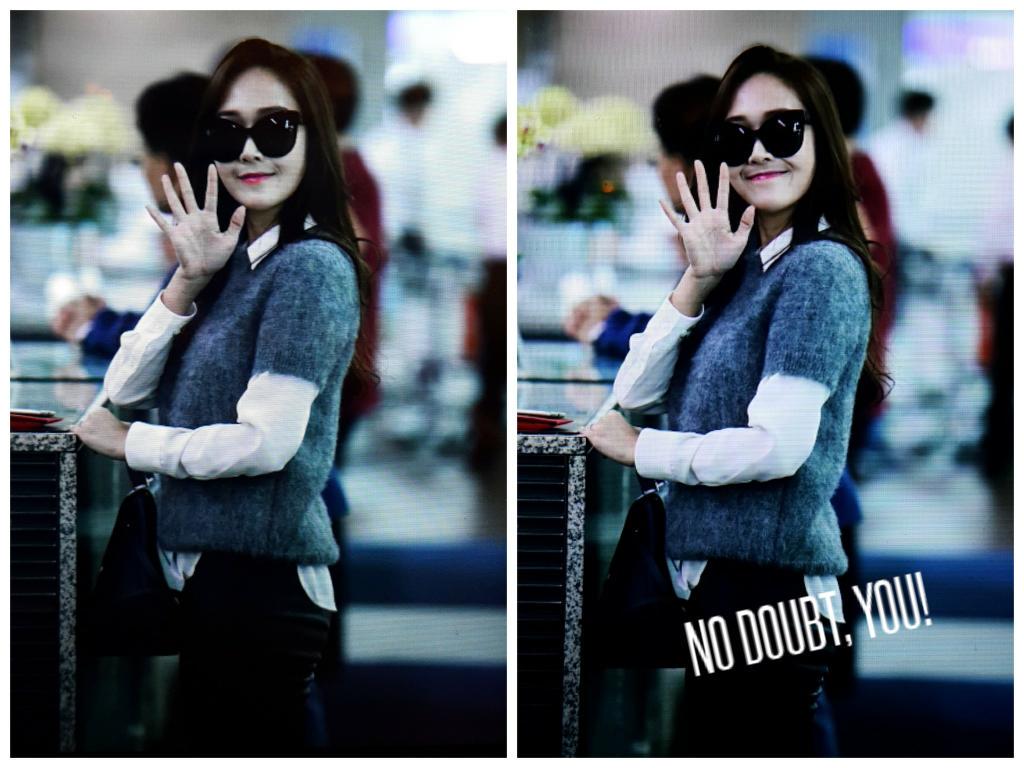 오늘자 제시카 공항패션(ft.니트) | 인스티즈