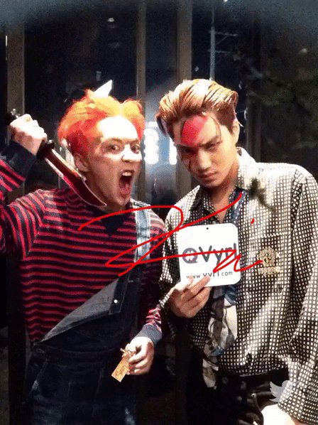 오늘 할리퀸 분장한 아이돌+다른연예인들 계속 추가.gif | 인스티즈