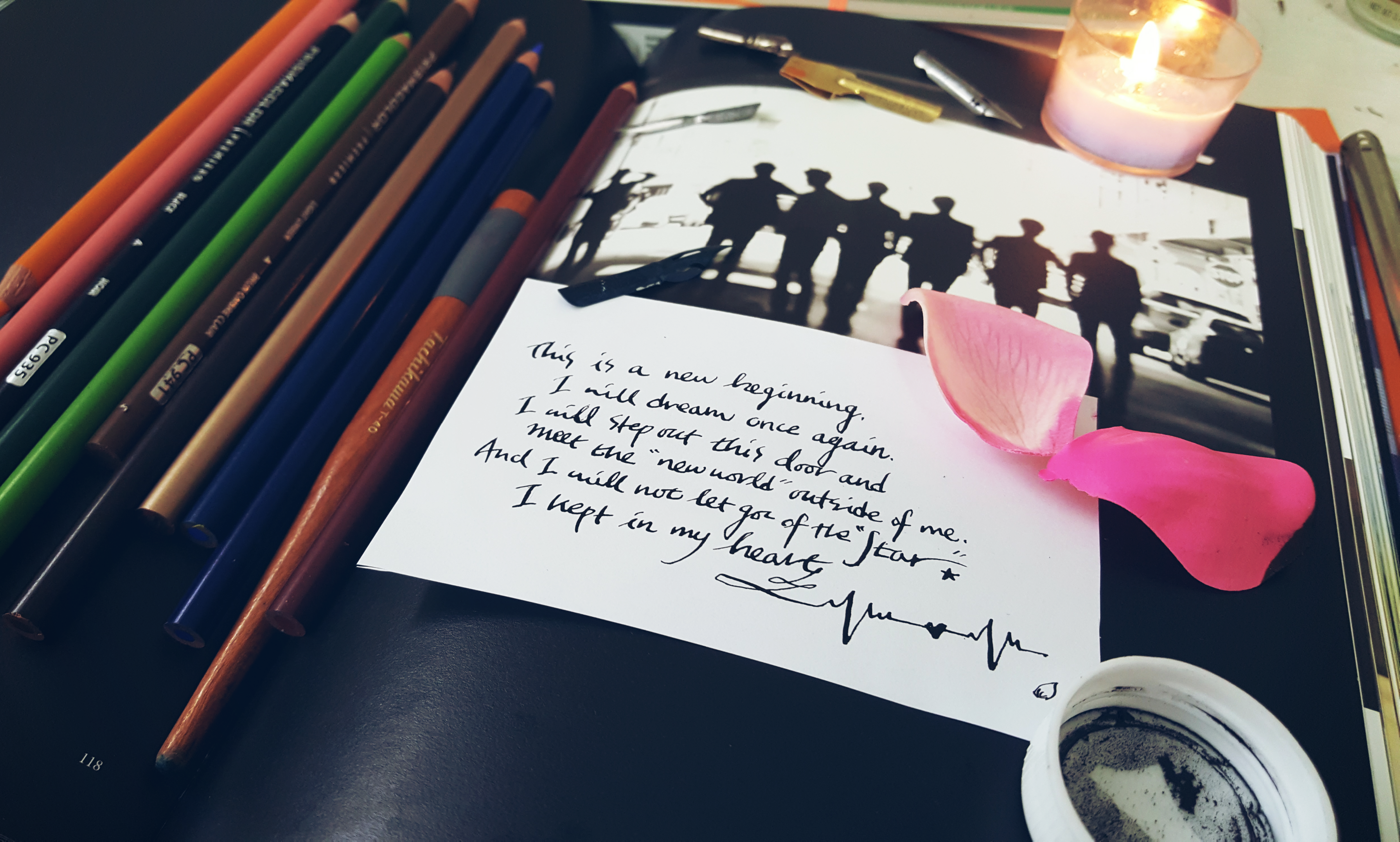 아 나 이거 공유할래 갑자기 나우 쓰리 캘리배경 이거 공유하고싶어짐 | 인스티즈