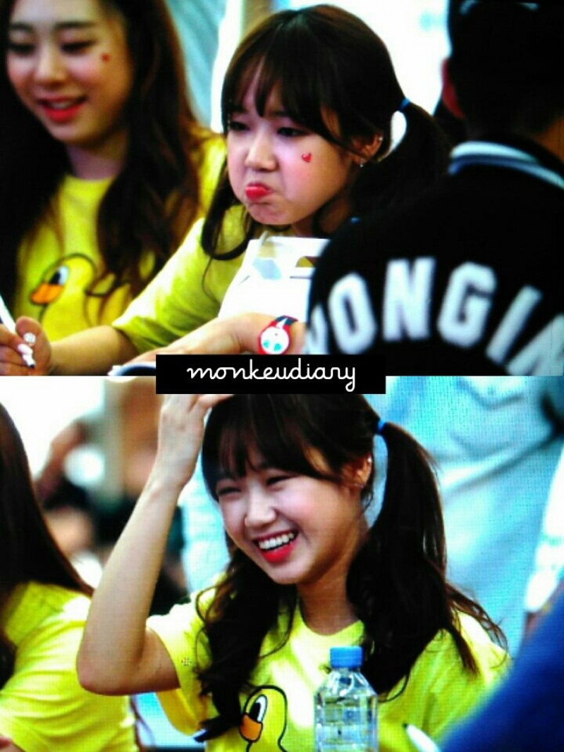 팬싸에서 너무 귀여워 아파트 뽑고싶은 최유정.jpg | 인스티즈