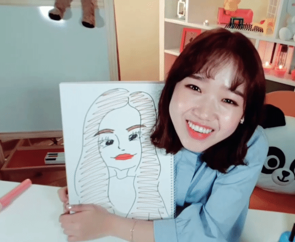 최유정이 그린 서강준, 김도연.gif | 인스티즈