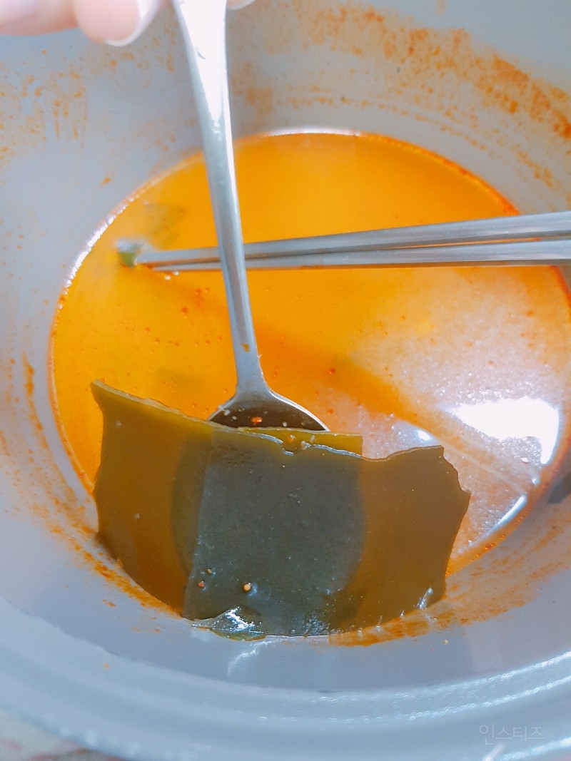 너구리에 다시마 2개 처음이야 | 인스티즈