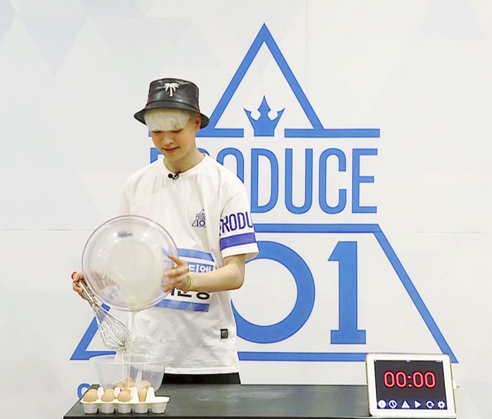 미션으로 머랭 치랬더니 머랭 패대기치는 연습생.produce | 인스티즈