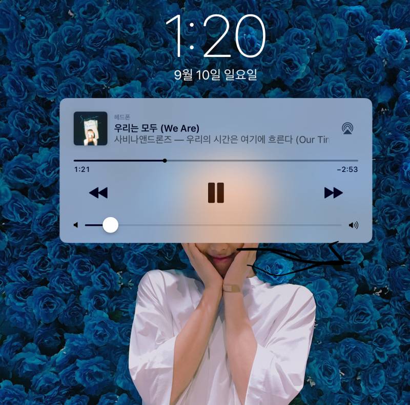 ㅇ아이패드 업뎃했는데 잠금뮤직 예쁘다 | 인스티즈